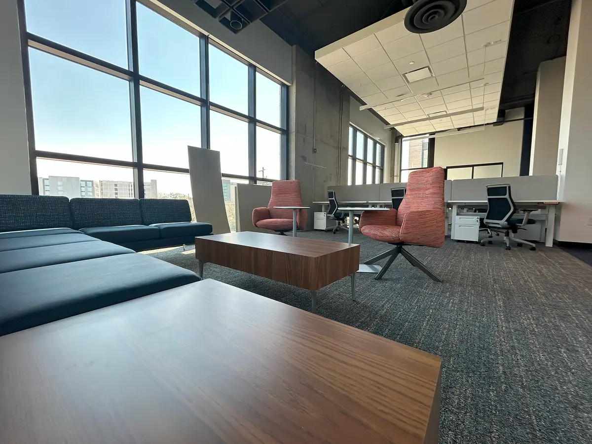 Northwestern Mutual corporate office furniture installation in Charlotte, NC by Oracle Installation